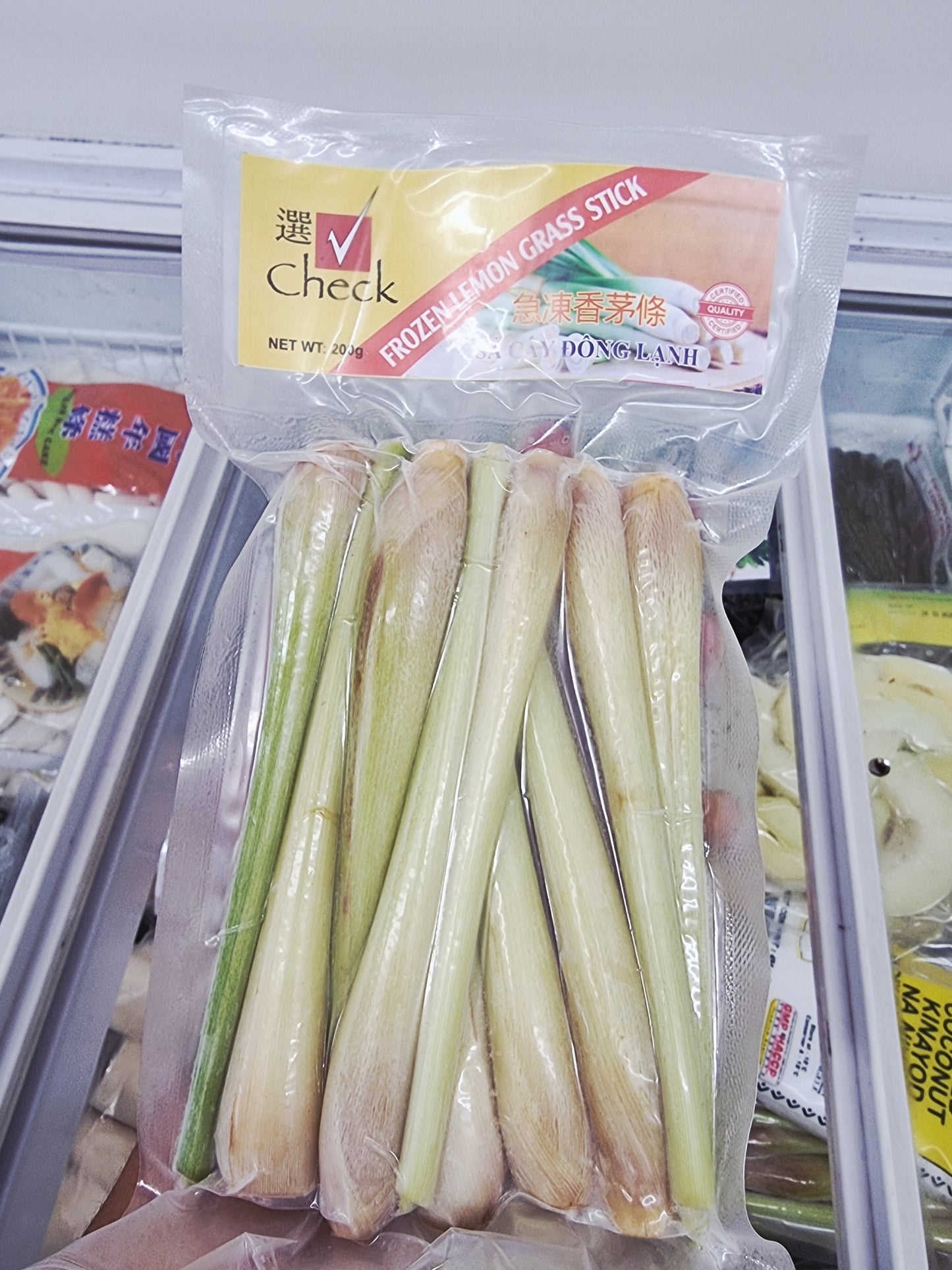 CHECK FROZEN LEMON GRASS 16CM 200G
