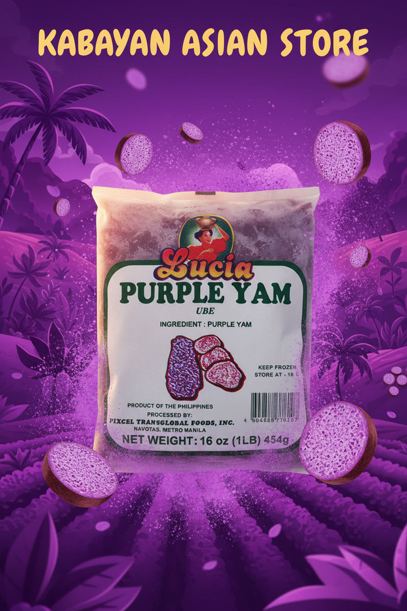 Frozen Lucia Grated Purple Yam 454g