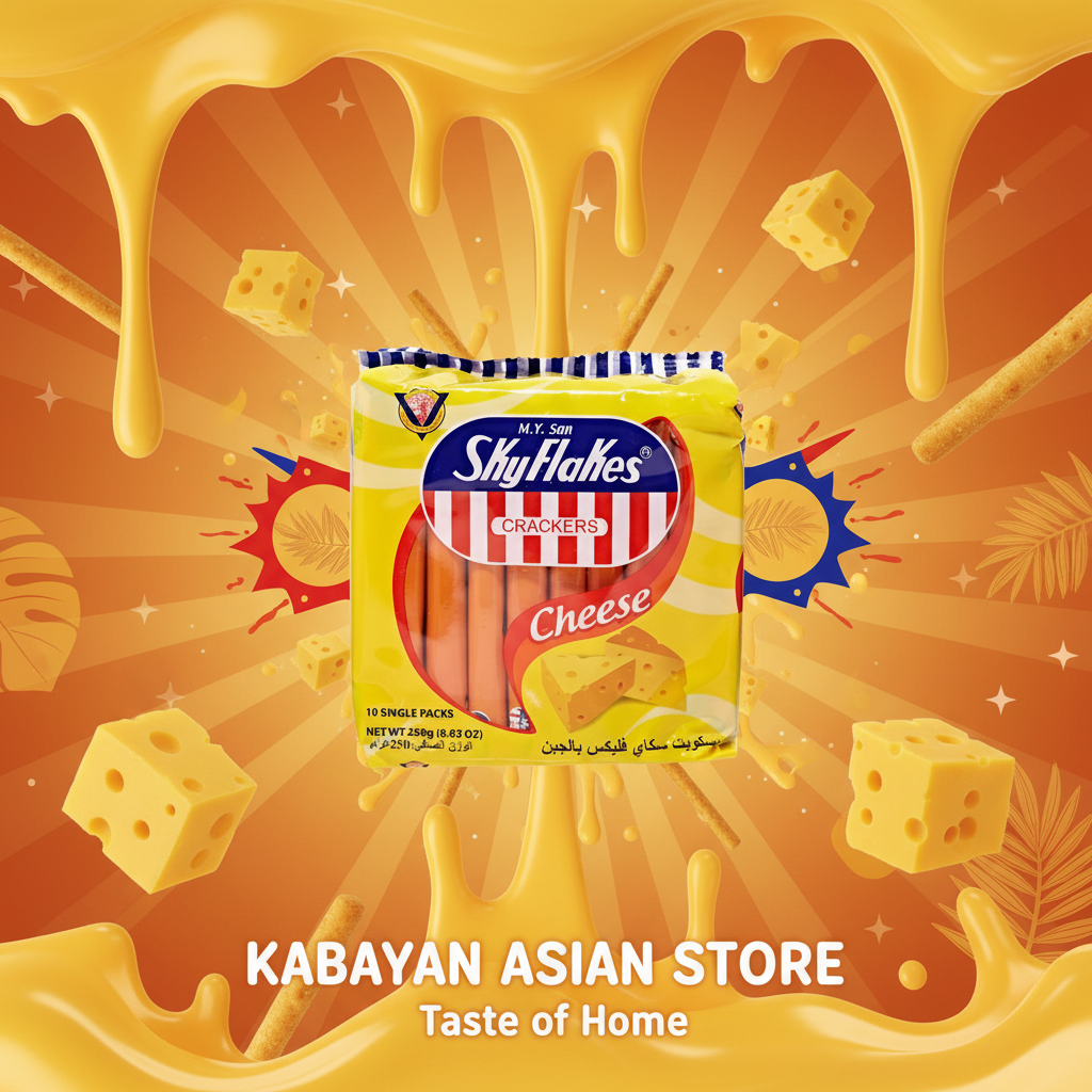 Sky Flakes Crackers 250g - Cheese Flavor