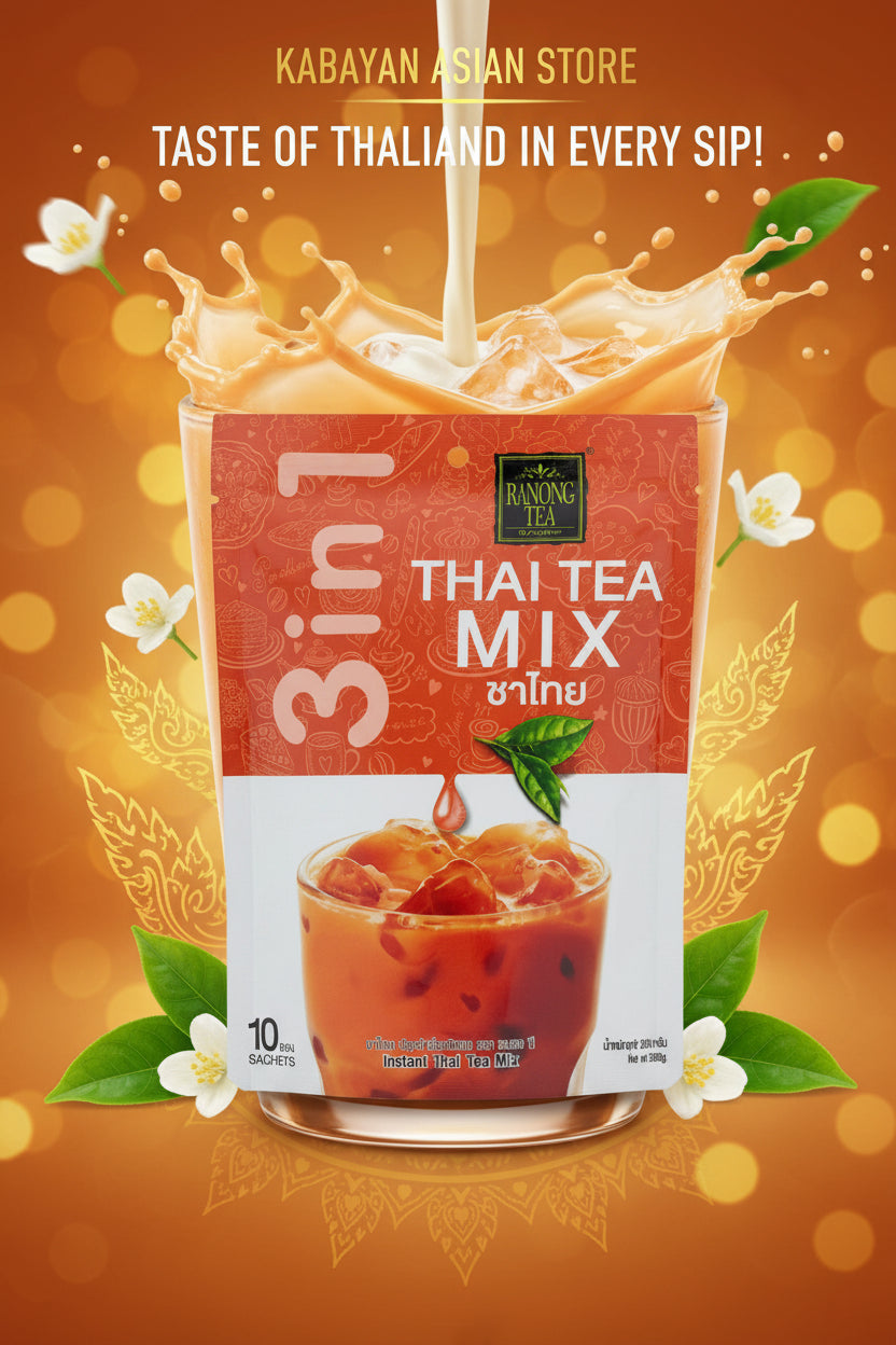 RANONG TEA 3IN1 THAI TEA MIX 200G