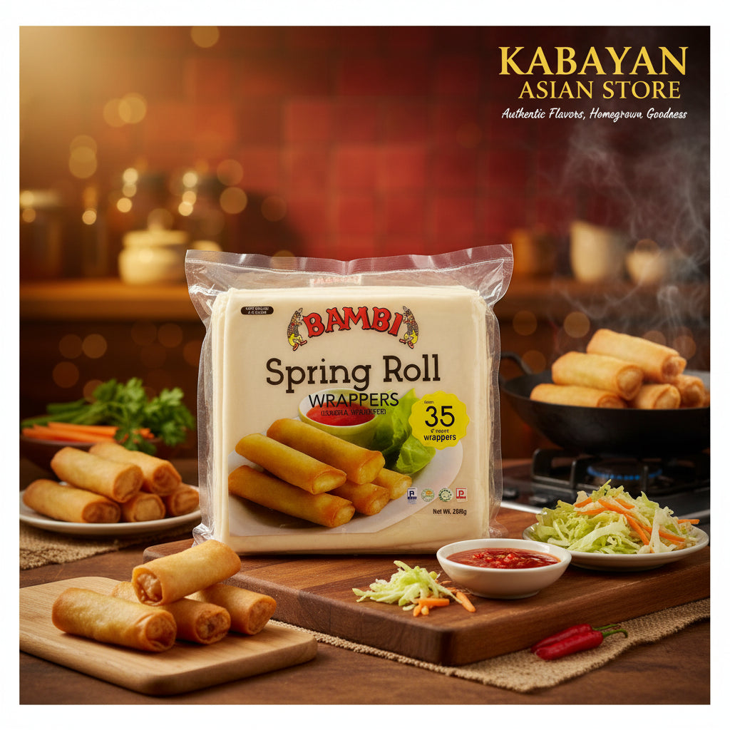 Frozen Bambi Spring Roll Wrapper 200g - 6" Square