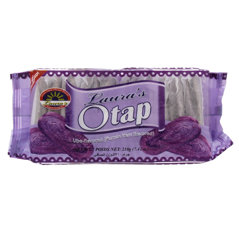 Laura's Ube Otap Biscuit 210G