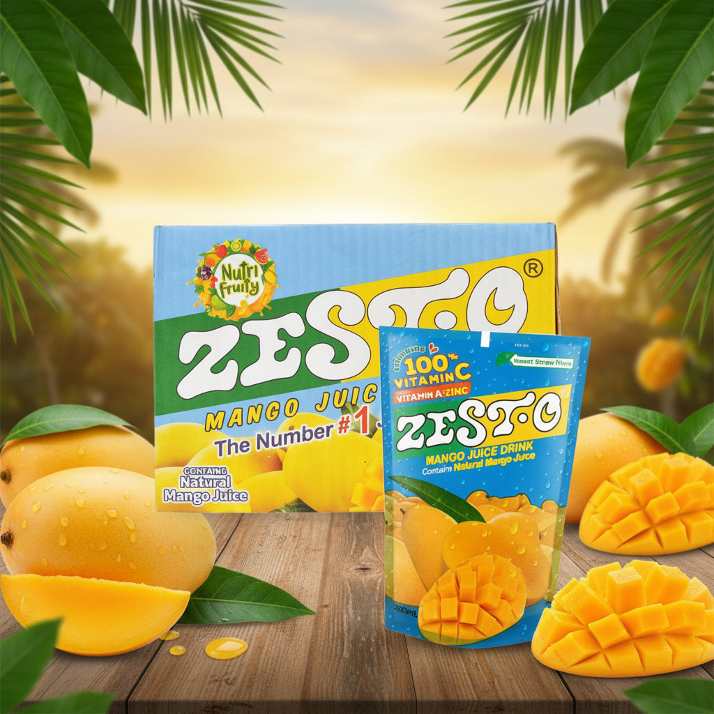 Zest-O Mango Juice Drinks 200ml x 10PCS