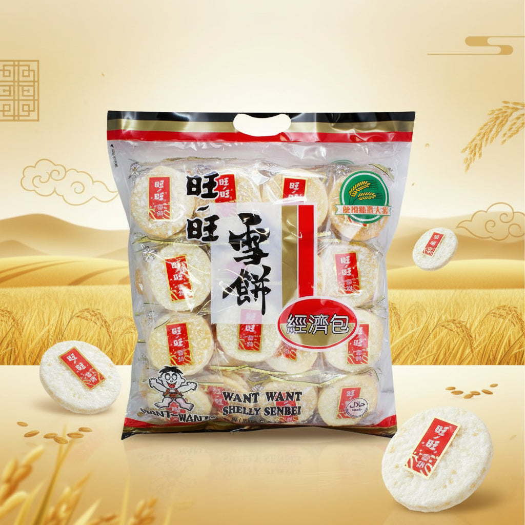 Want Want Shelly Senbei Rice Cracker 500g