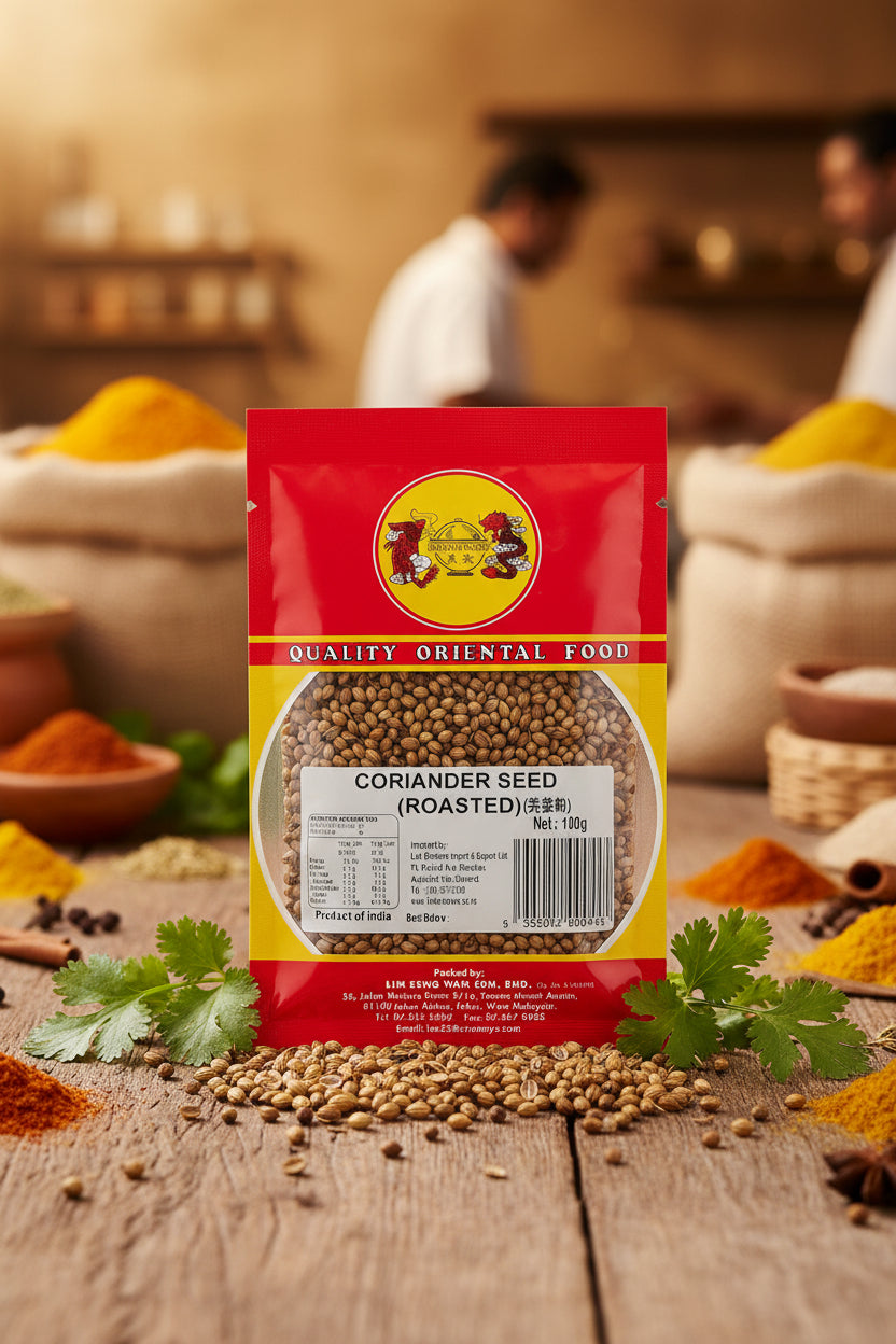 D & P Coriander Seed (Roasted) 100g