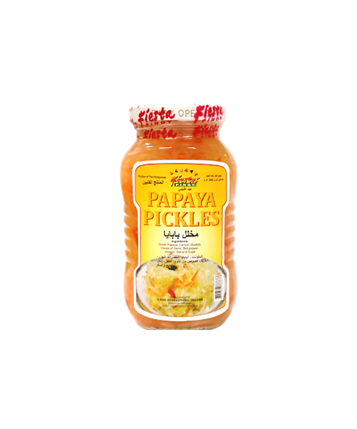 Fiesta Pinoy Papaya Prickles (atchara) 340g