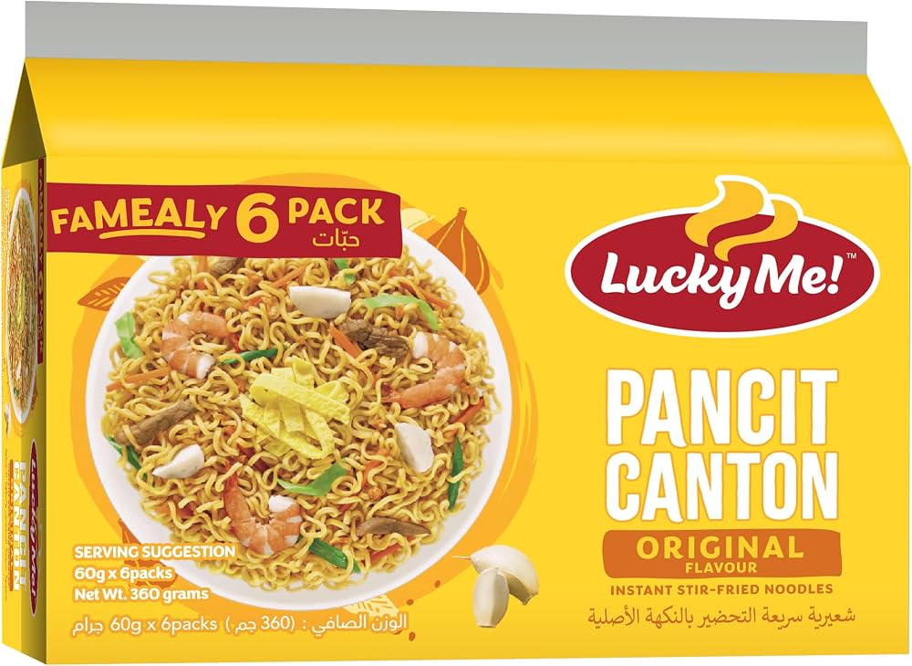 Lucky Me! Pancit Canton Origibnal FAMealy 6 Pack