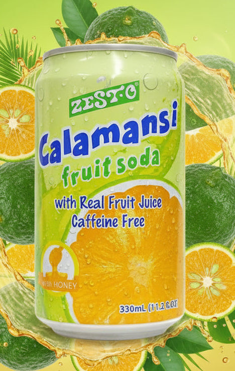 Zest-O Calamansi Soda with Honey 330ml
