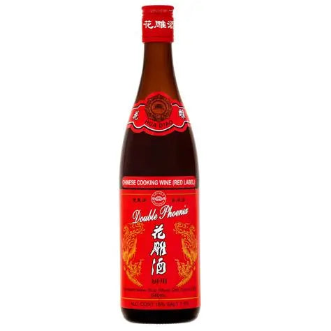 Hua Diao Double Phoenix Chinese Cooking Wine (Red Label) 640ml