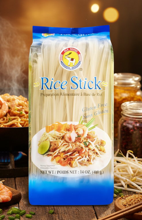 TAS Rice Stick 10mm (Gluten Free) 400g