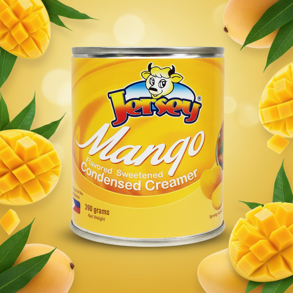 Jersey Sweetened Condensed Creamer 390g -MANGO