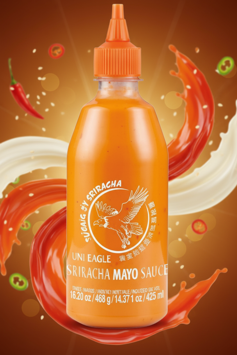 Uni Eagle Sriracha Chilli-Mayo Sauce 460g