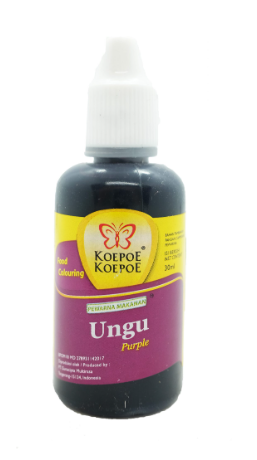 Butterfly Koepoe Food Coloring Ungu Purple 30ml