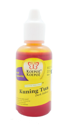 Butterfly Koepoe Food Coloring Kuning Tua 30ml