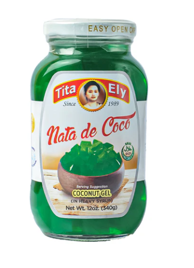 Tita Ely Nata de Coco Coconut Gel 340g (GREEN)