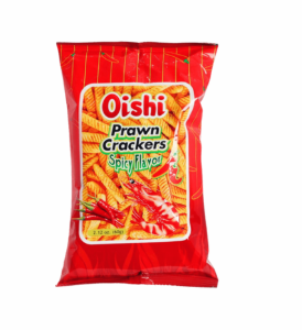 Oishi Prawn Crackers Spicy 60g