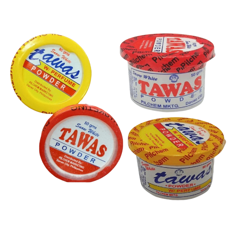 All White Tawas Natural Powder 50g - YELLOW