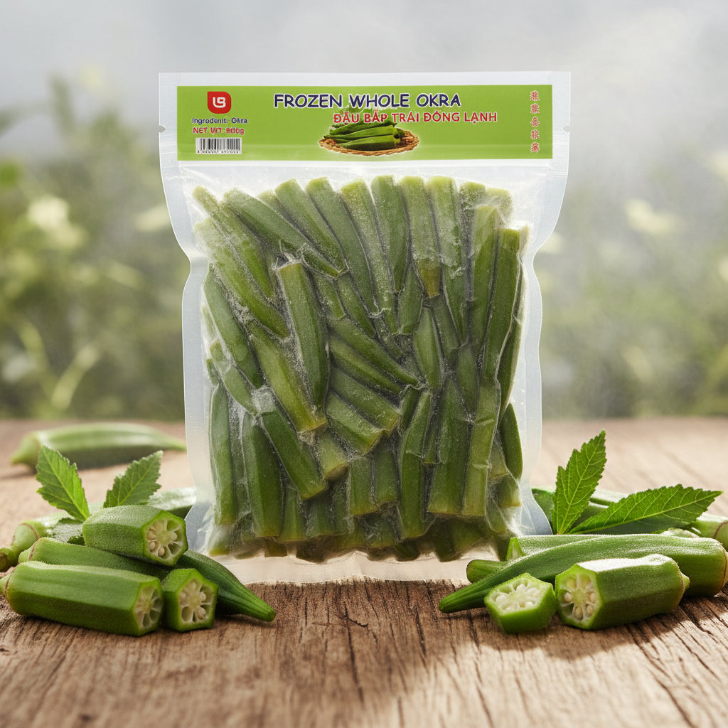 LB Frozen Whole Okra 900g