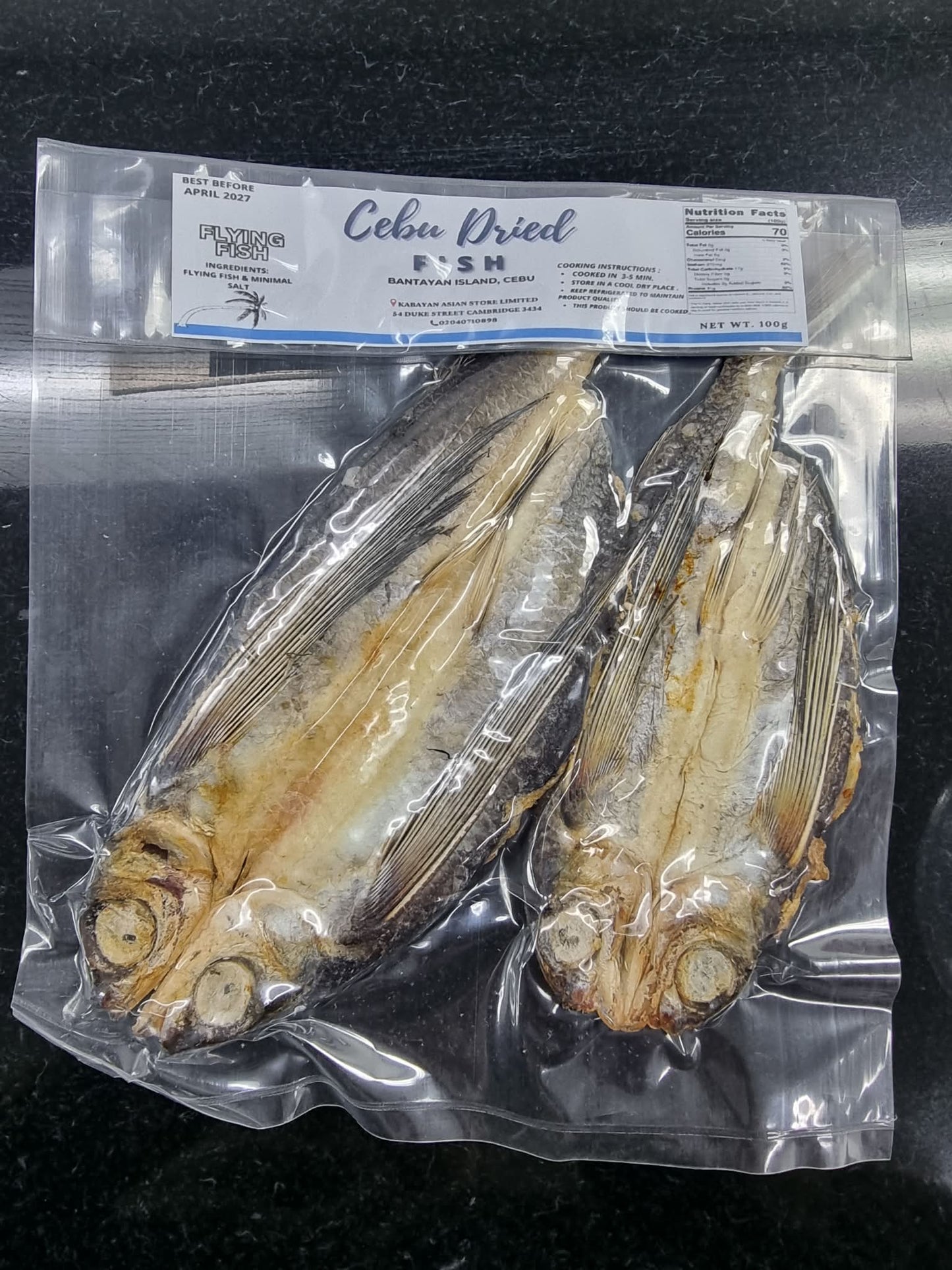 100g Dried Flying Fish (Bangsi)
