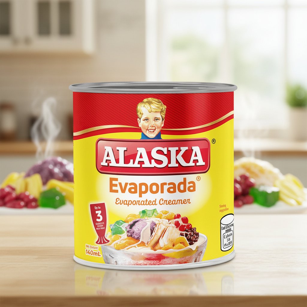 Alaska Evaporada Evaporated Creamer 140ml