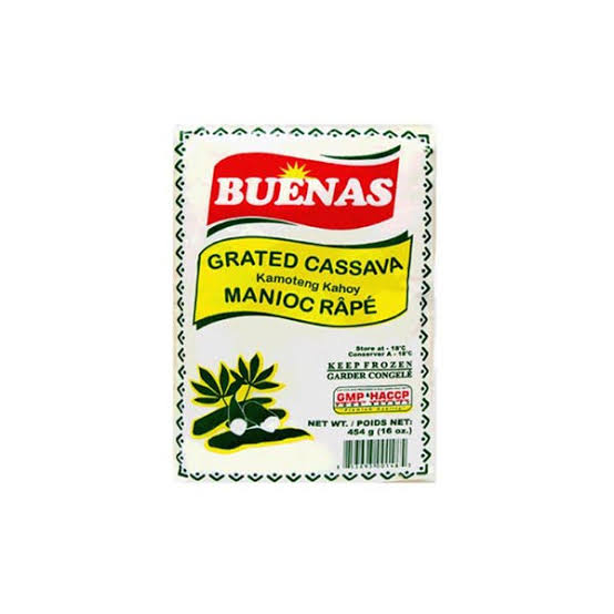 Buenas Frozen Grated Cassava 454g