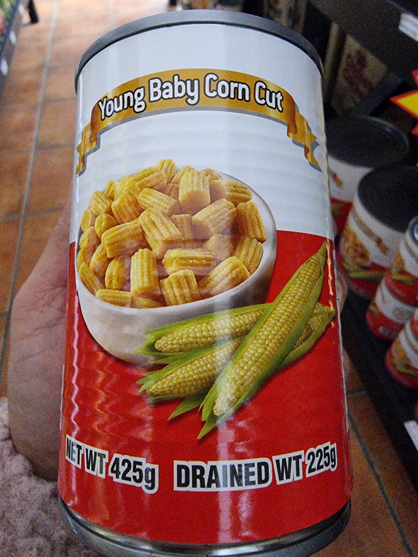 Tiger King Young Corn Whole 425g