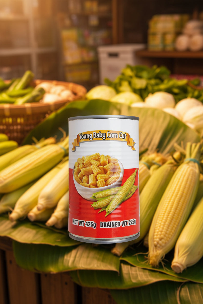 Tiger King Young Corn Whole 2950g