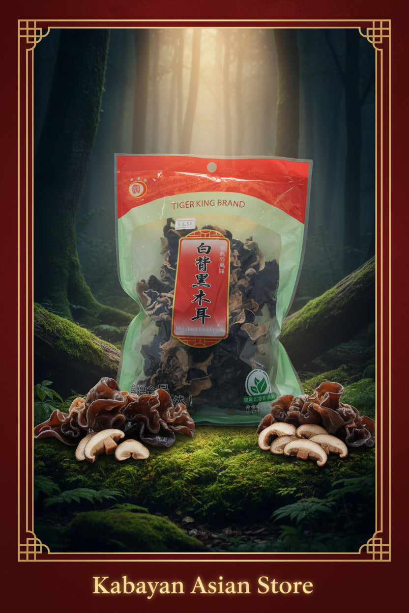 Tiger King White Black Fungus Slice 100g