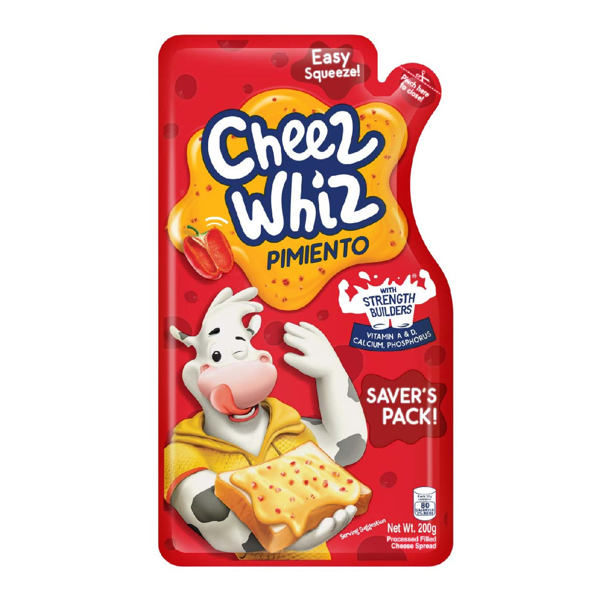 Cheez Whiz Pimento 200g