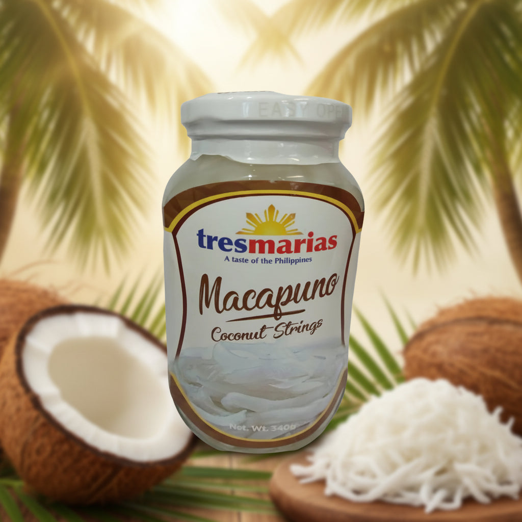 Tres Marias macapuno coconut String 340g