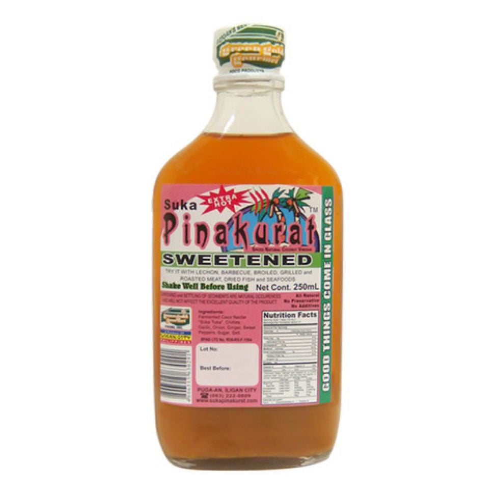 Greengold Gourmet Suka Pinakurat (Sweetened) 250mL
