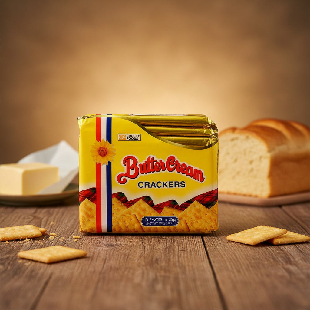 Sunflower Butter Cream Crackers 250g