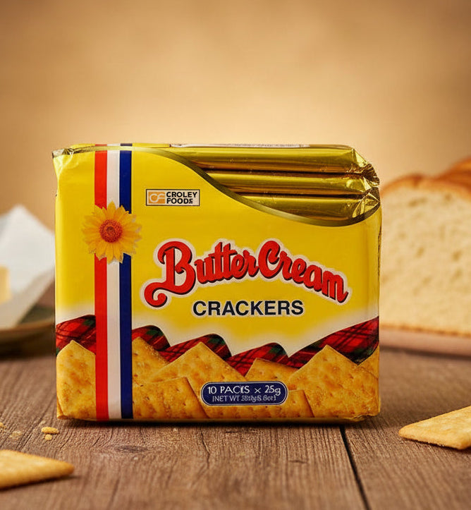 Sunflower Butter Cream Crackers 250g