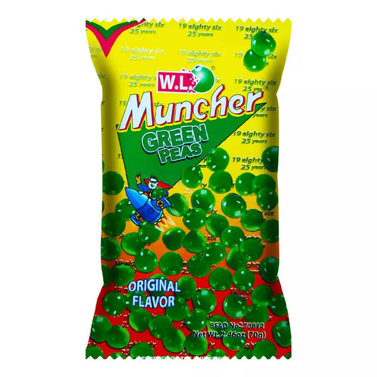 WL Muncher Coated Green Peas 70g | Original Green Peas