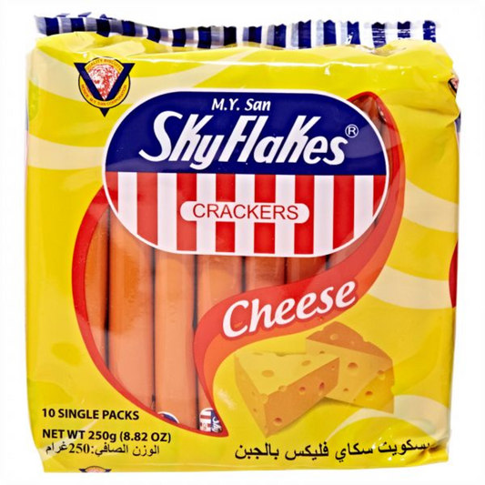 Sky Flakes Crackers 250g - Cheese Flavor