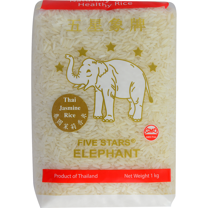 Five Stars Elephant Jasmine Rice 1kg