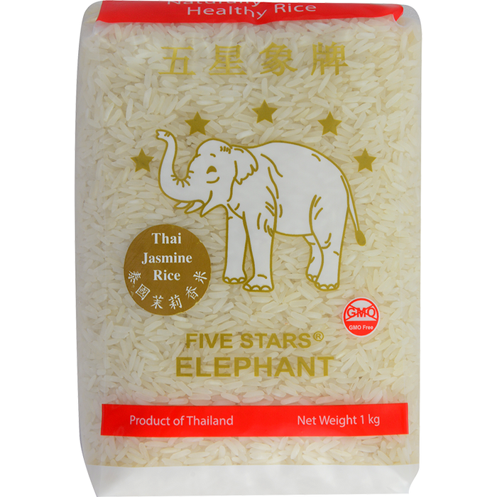 Five Stars Elephant Jasmine Rice 1kg