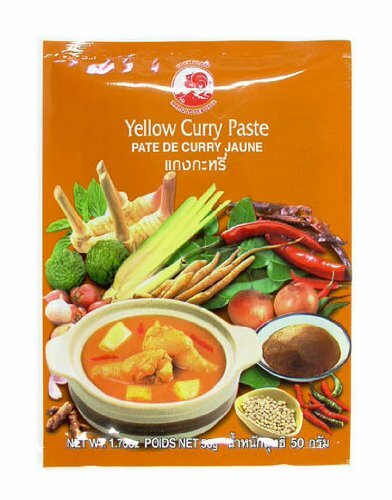 Cock Curry Paste 50g - YELLOW CURRY PASTE