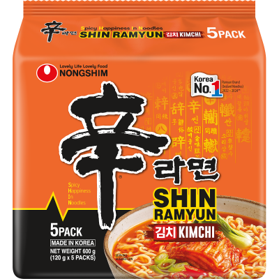 NS Shin Ramen Kimchi 120gx5
