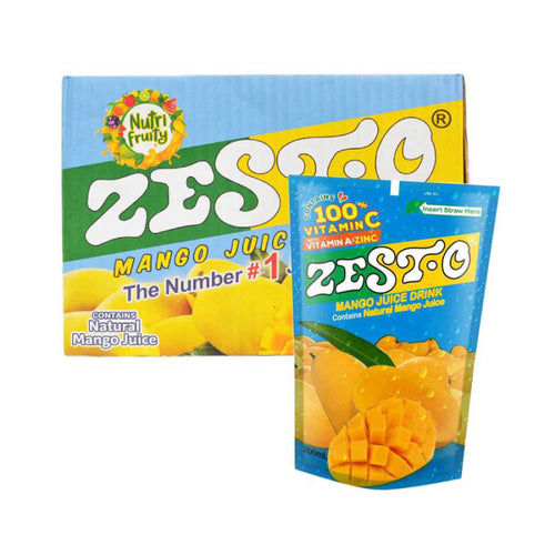 Zest-O Mango Juice Drinks 200ml x 10PCS