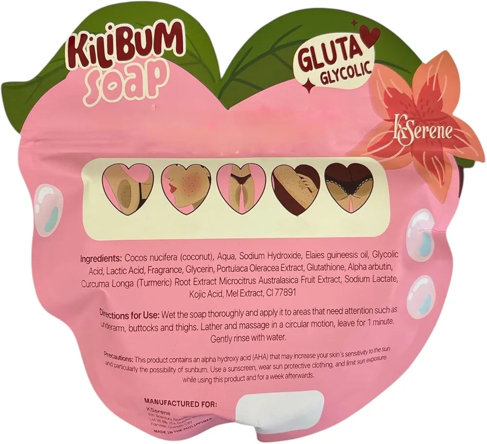 KSerene KiliBUM Gluta Glycolic Soap