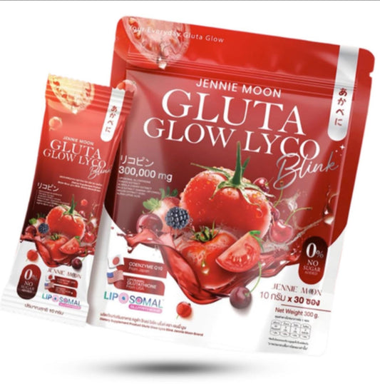 Jennie Moon Gluta Glow Lyco Blink 30 sachets