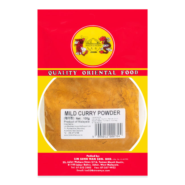 D & P  Mild Curry Powder 100g