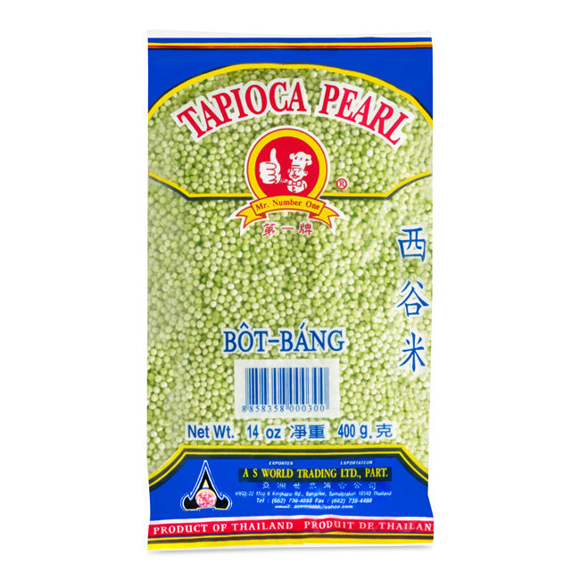 No.1 Tapioca Pearl Green 400g