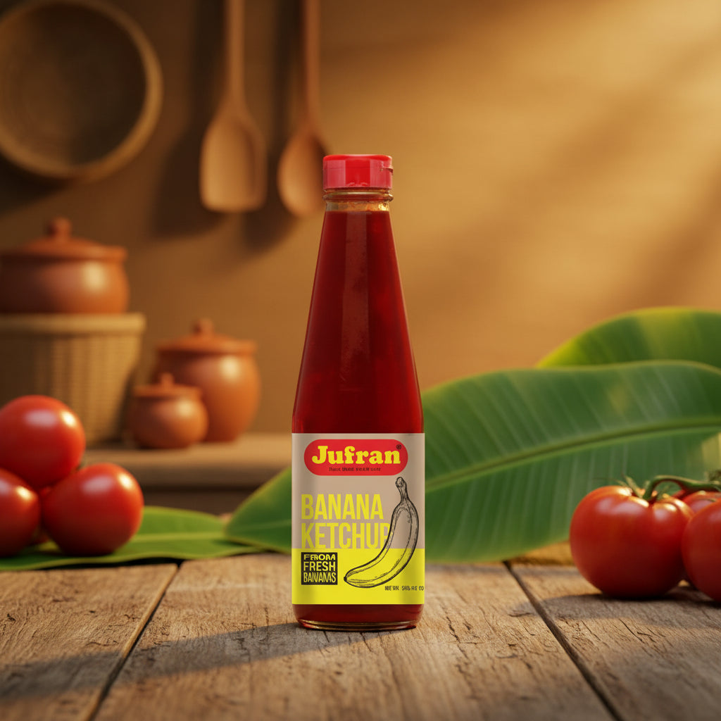 Jufran Banana Catsup - Hot 320g
