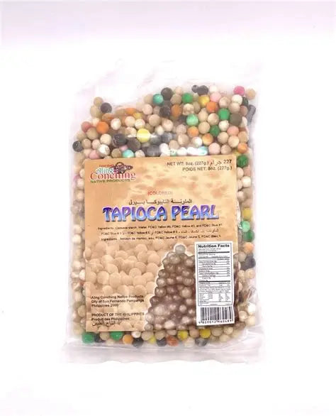 Aling Tapioca Pearl Mixed Color 227g (Big)