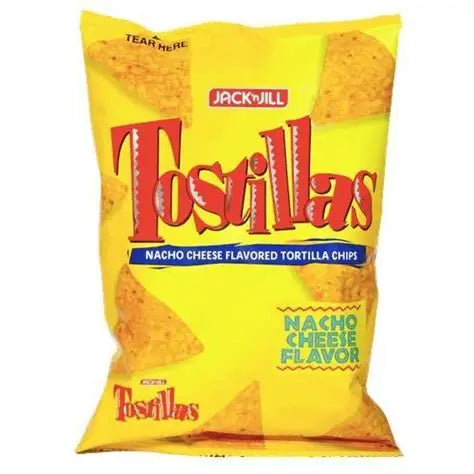 Jack n' Jill Tostillas Nacho Cheese 72g
