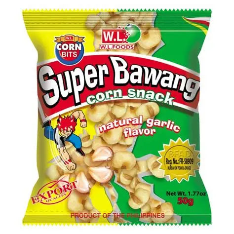 WL Super Bawang Garlic Corn Snack 50g