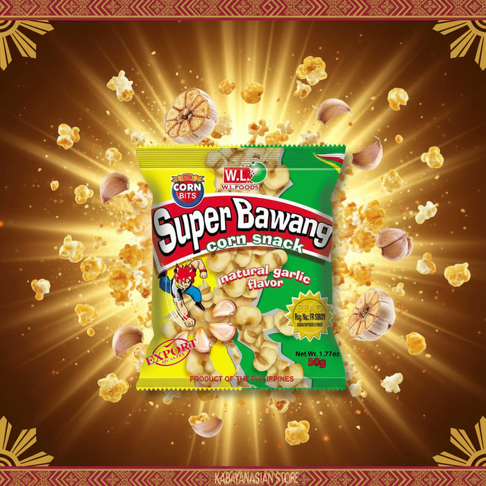 WL Super Bawang Garlic Corn Snack 50g