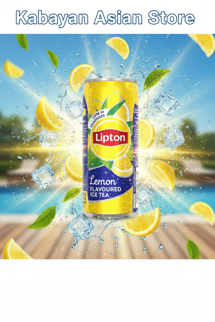 Lipton Lemon Tea Can 300ml